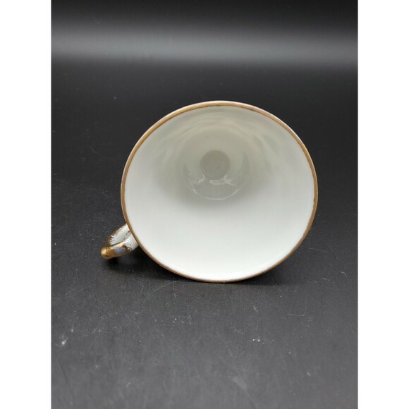 Chintz Violet Teacup Coffee Cup Gold Trimmed Vintage - Picture 12 of 12